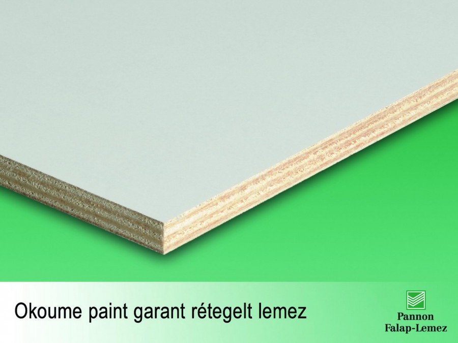 Okoume paint garant rétegelt lemez (12-15 mm)